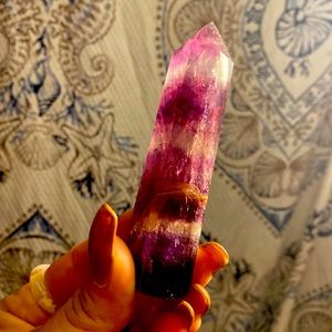Fluorite Purple Tower
